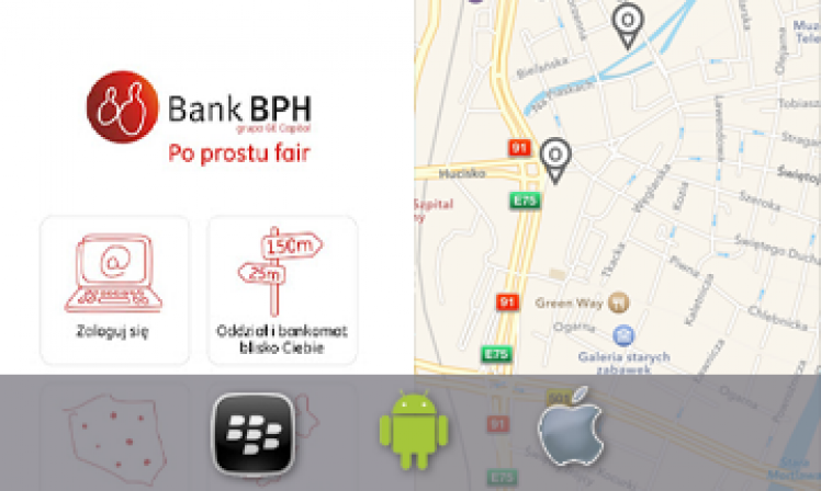 Mobile Banking application for Bank BPH